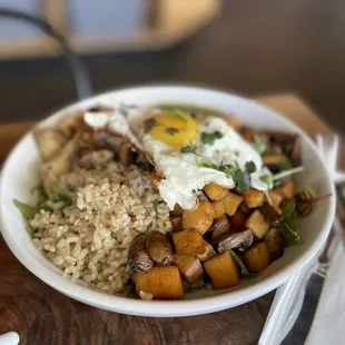 Retreat bowl with chicken