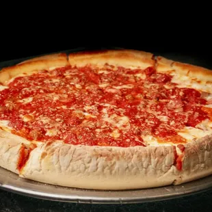 Chicago Style Pizza. (Deep Dish)