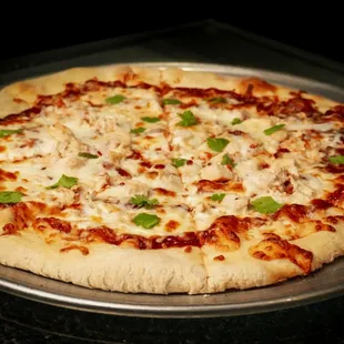 BBQ Chicken Pizza.