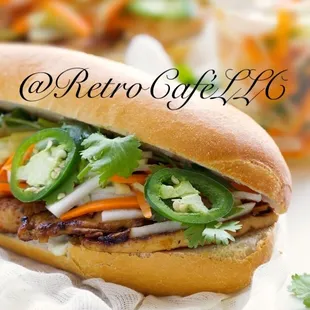 BBQ Pork Vietnamese Sandwich