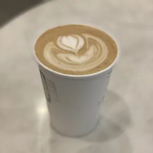 Honey soy latte