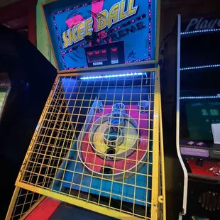 an arcade game