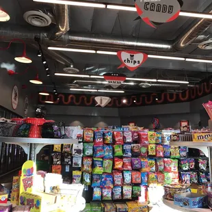 It's an All stop shop!! Pretty cool can get gas food drinks etc