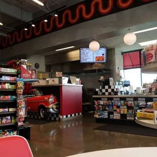 Cool little spot. Half diner/half convenient store
