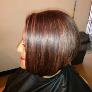 haircut and color by Charla