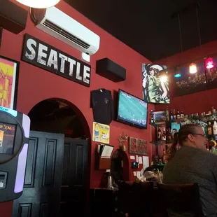 Very Seattle old school dive bar with great food.