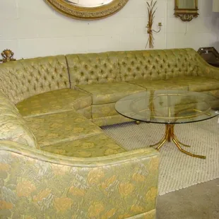 A nice selection of hard to find retro sofa's and sectional's