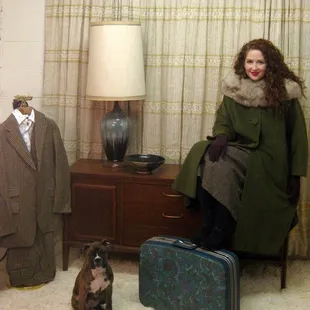 Great selection of vintage clothes at great prices