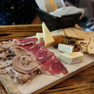 Charcuterie selection