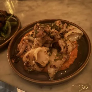 food, oysters and mussels