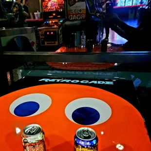 "Peach Stand Rambler" by O'Dell, and Big Little Thing IPA by Sierra Nevada!  Old School Pinball and Electronic Games. RetroCade!