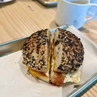 Bagel sandwich