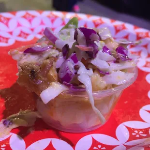 BBQ Pulled Pork Mac w/ Coleslaw from Monon Food Co. #1 in my heart and my stomach. 11/10 would eat forever.