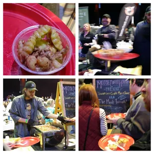 MOJOE Coffee House's Meat Tornado Mac was awesome! #winnersdrinkmilk #indymac