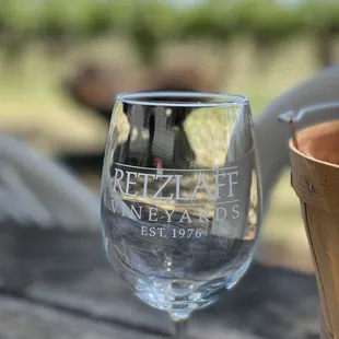 A view from our picnic table