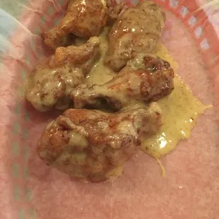 Honey mustard wings