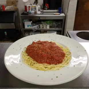 pasta dish, pasta, food