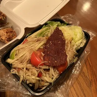 Papaya salad