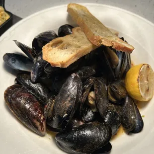 Mussels appetizer