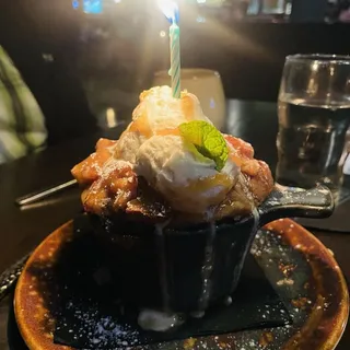 Whiskey Bread Pudding