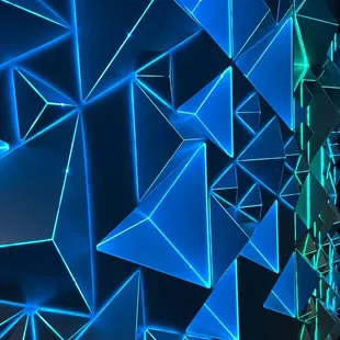 Lots of lights at the very top