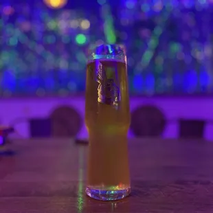 Reve beer at the distillery next door.