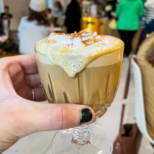 Seasonal Drink! Sweater Weather. (instagram: @diningwithkels)