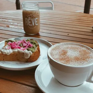 Avocado Hummus Toast