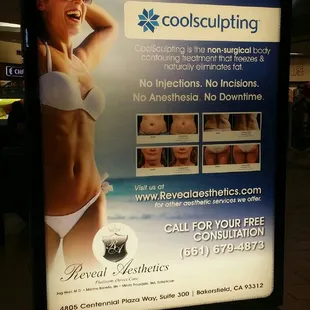 Our Beautiful Sign located in the Valley Plaza Mall