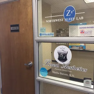 The entrance and reception area!