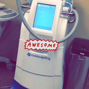 The cool sculpting machine!!!!!