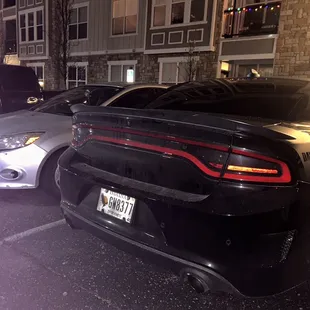 same neighbors other car they park out front with no parking pass