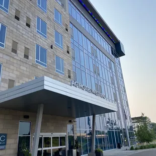 Reveal is located inside the hotel. Walk into the lobby and go to the right. You will go up those elevators to the 6th floor