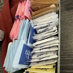 Sweetener choices - no stevia