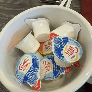 Creamer options