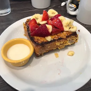 Stuffed French toast.