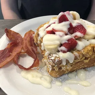 Mystic stuffed French toast