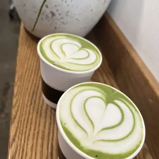 Matcha Lattes