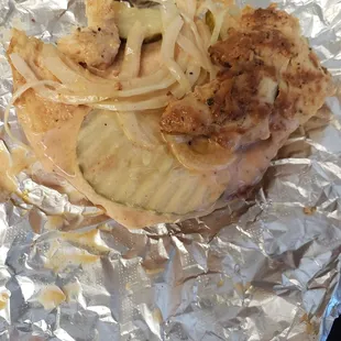 Half the sandwich didn&apos;t even have meat in it.