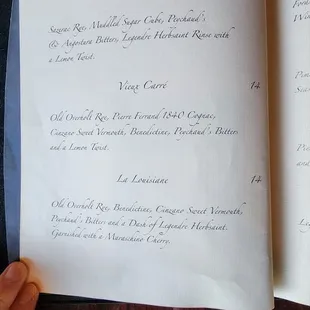 Drink Menu 14