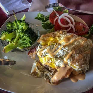 The Roy Burger with no bun