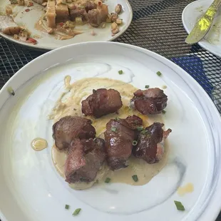 Bacon Wrapped Chorizo Stuffed Dates