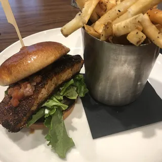 Blackened Salmon Sandwich