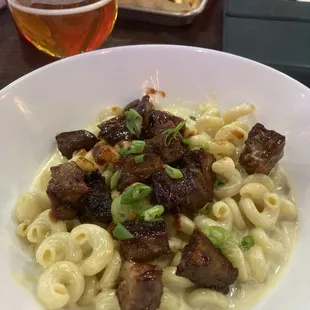 Smack &amp; Cheese....Mmmmm.  And a Boulevard Tank 7 beer to wash it down.