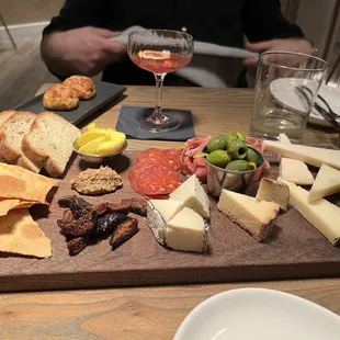 Cheese and charcuterie