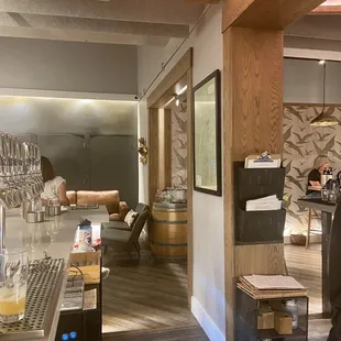 a man standing at the bar