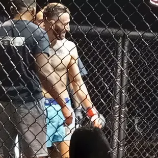 First round TKO. He was so prepared for this fight! Go Ozzy!