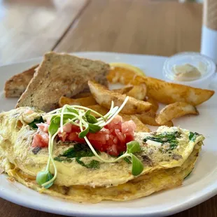 Garden omelet