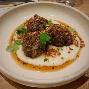 +dry Aged Beef Meatballs