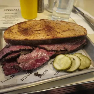 Lunch Special Pastrami Sandwich